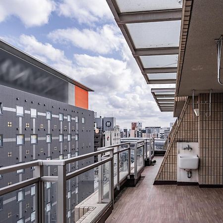 Apartment Hotel 11 Shinsaibashi Amemura Ōsaka Exterior foto