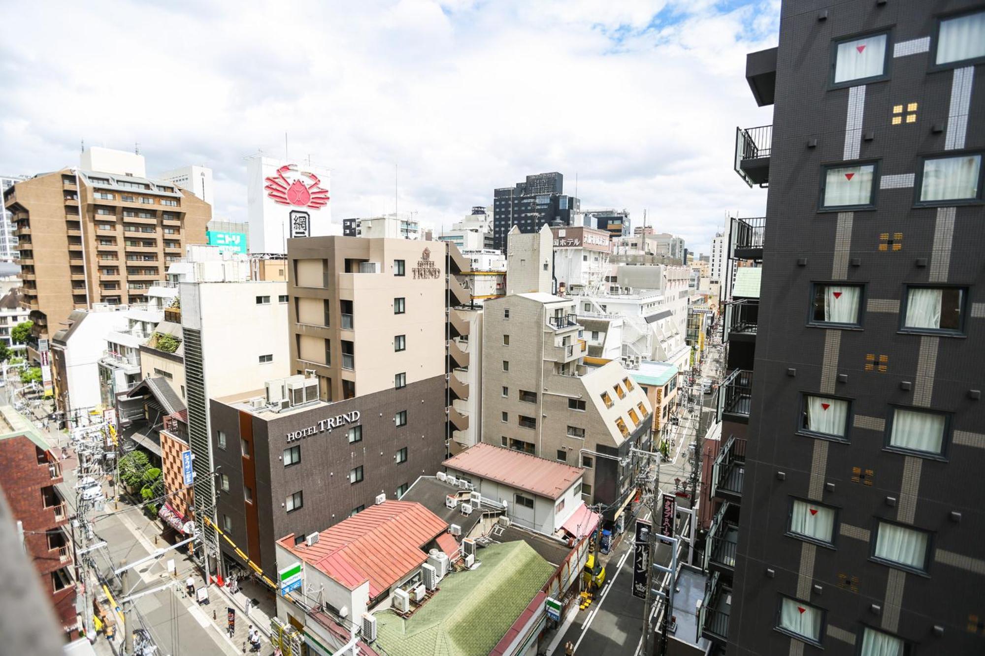 Apartment Hotel 11 Shinsaibashi Amemura Ōsaka Exterior foto